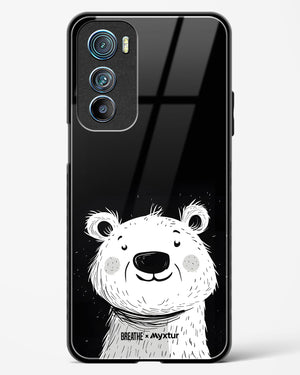 Polar Bear [BREATHE] Glass Case Phone Cover (Motorola)