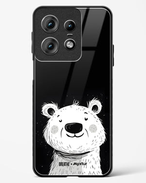Polar Bear [BREATHE] Glass Case Phone Cover (Motorola)