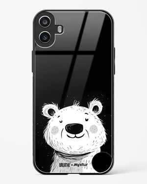 Polar Bear [BREATHE] Glass Case Phone Cover (Nothing)