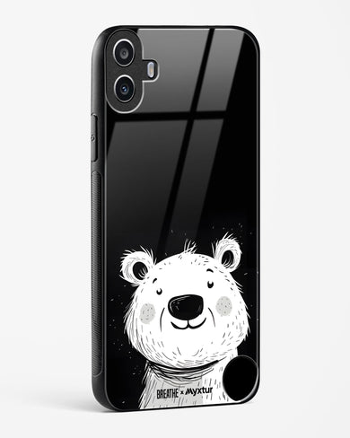 Polar Bear [BREATHE] Glass Case Phone Cover (Nothing)