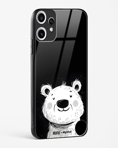 Polar Bear [BREATHE] Glass Case Phone Cover (Nothing)