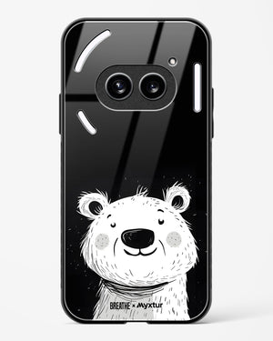 Polar Bear [BREATHE] Glass Case Phone Cover (Nothing)