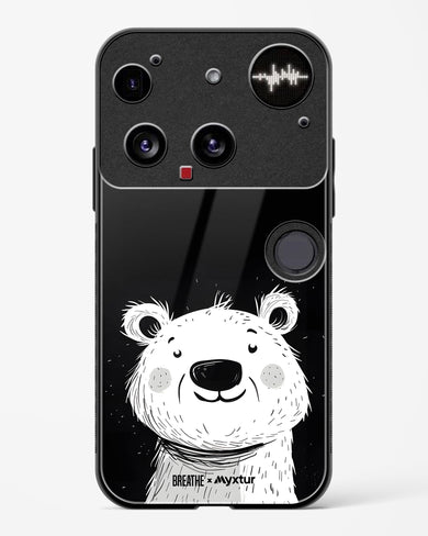 Polar Bear [BREATHE] Glass Case Phone Cover (Nothing)