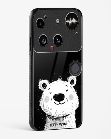 Polar Bear [BREATHE] Glass Case Phone Cover (Nothing)