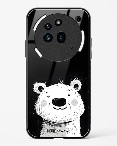 Polar Bear [BREATHE] Glass Case Phone Cover (Nothing)