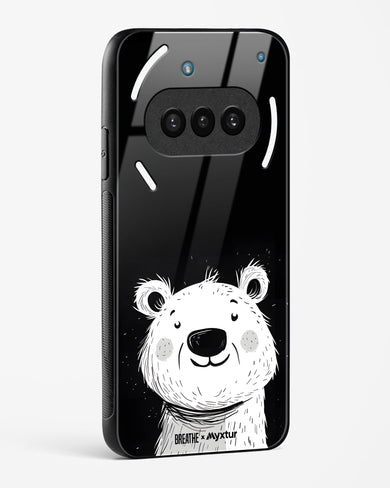 Polar Bear [BREATHE] Glass Case Phone Cover (Nothing)