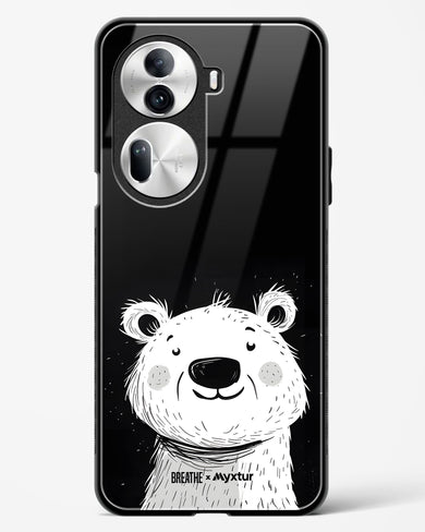 Polar Bear [BREATHE] Glass Case Phone Cover (Oppo)