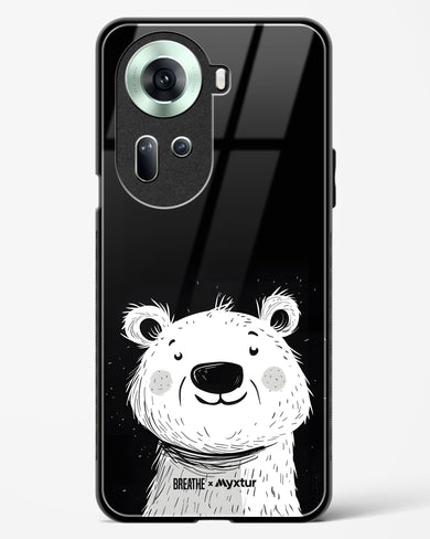 Polar Bear [BREATHE] Glass Case Phone Cover (Oppo)