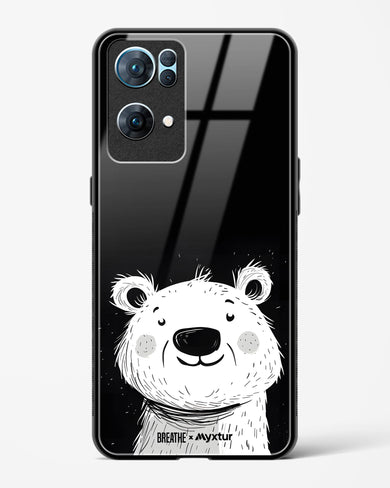 Polar Bear [BREATHE] Glass Case Phone Cover (Oppo)