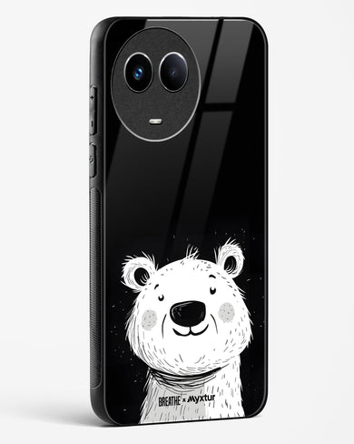 Polar Bear [BREATHE] Glass Case Phone Cover (Realme)