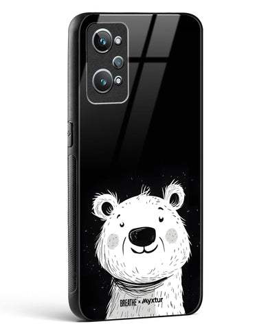 Polar Bear [BREATHE] Glass Case Phone Cover (Realme)