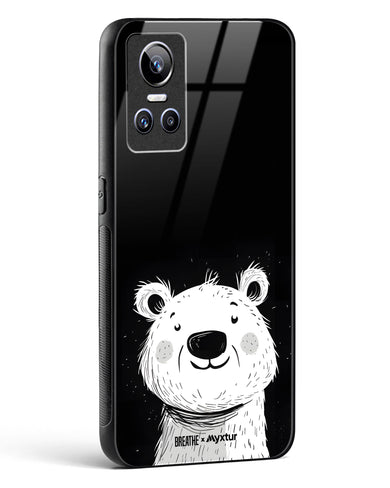 Polar Bear [BREATHE] Glass Case Phone Cover (Realme)