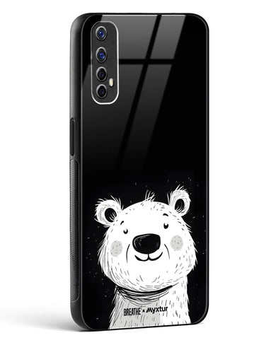 Polar Bear [BREATHE] Glass Case Phone Cover (Realme)
