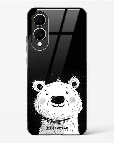 Polar Bear [BREATHE] Glass Case Phone Cover (Samsung)