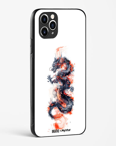 Rising Dragon [BREATHE] Glass Case Phone Cover (Apple)