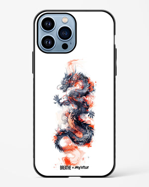 Rising Dragon [BREATHE] Glass Case Phone Cover (Apple)