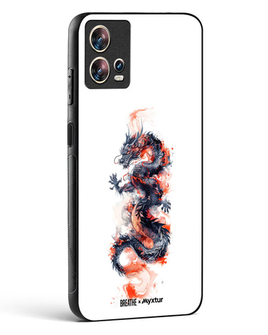Rising Dragon [BREATHE] Glass Case Phone Cover (Motorola)