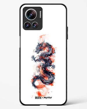 Rising Dragon [BREATHE] Glass Case Phone Cover (Motorola)