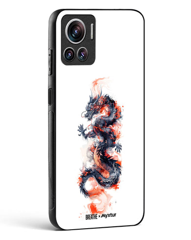 Rising Dragon [BREATHE] Glass Case Phone Cover (Motorola)