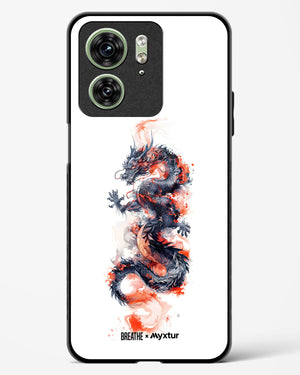 Rising Dragon [BREATHE] Glass Case Phone Cover (Motorola)