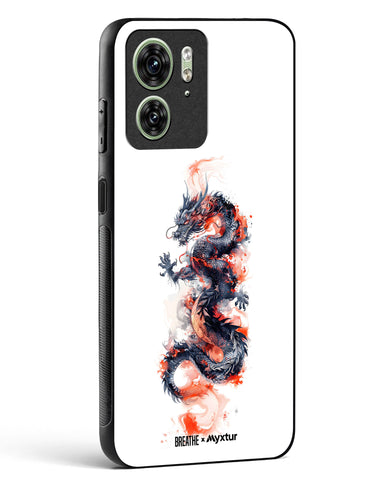 Rising Dragon [BREATHE] Glass Case Phone Cover (Motorola)
