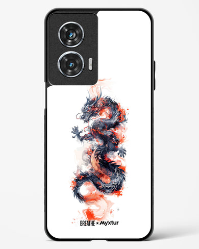 Rising Dragon [BREATHE] Glass Case Phone Cover (Motorola)