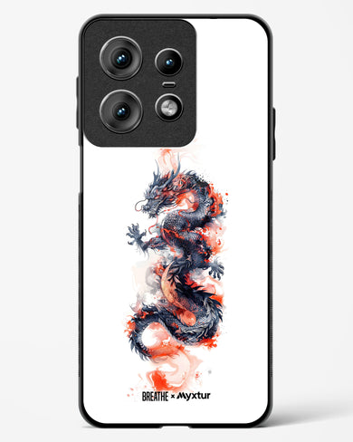Rising Dragon [BREATHE] Glass Case Phone Cover (Motorola)