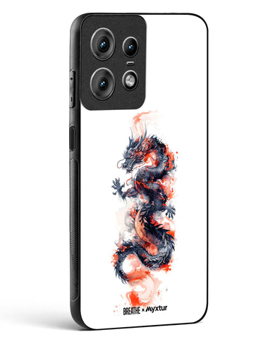 Rising Dragon [BREATHE] Glass Case Phone Cover (Motorola)