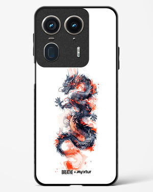 Rising Dragon [BREATHE] Glass Case Phone Cover (Motorola)