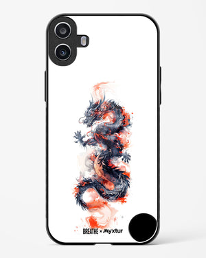 Rising Dragon [BREATHE] Glass Case Phone Cover (Nothing)