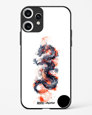 Rising Dragon [BREATHE] Glass Case Phone Cover (Nothing)