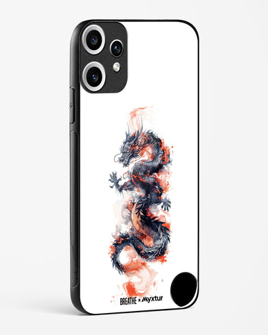 Rising Dragon [BREATHE] Glass Case Phone Cover (Nothing)