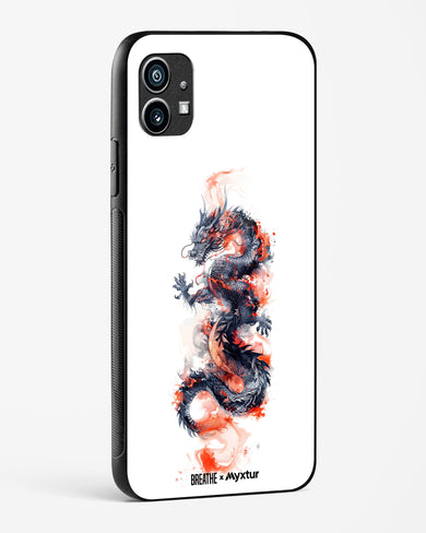 Rising Dragon [BREATHE] Glass Case Phone Cover (Nothing)