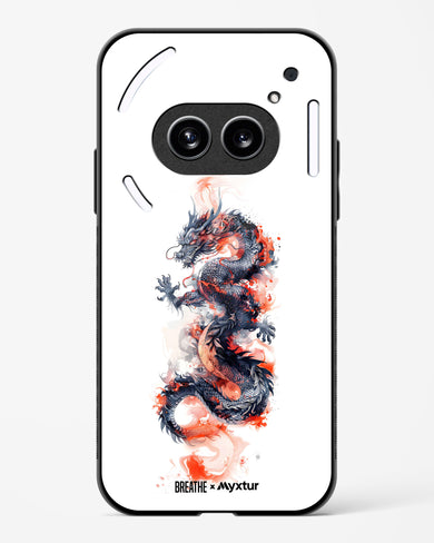 Rising Dragon [BREATHE] Glass Case Phone Cover (Nothing)