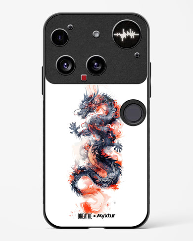 Rising Dragon [BREATHE] Glass Case Phone Cover (Nothing)