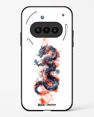 Rising Dragon [BREATHE] Glass Case Phone Cover (Nothing)