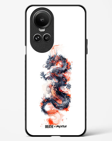 Rising Dragon [BREATHE] Glass Case Phone Cover (Oppo)