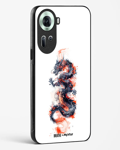 Rising Dragon [BREATHE] Glass Case Phone Cover (Oppo)
