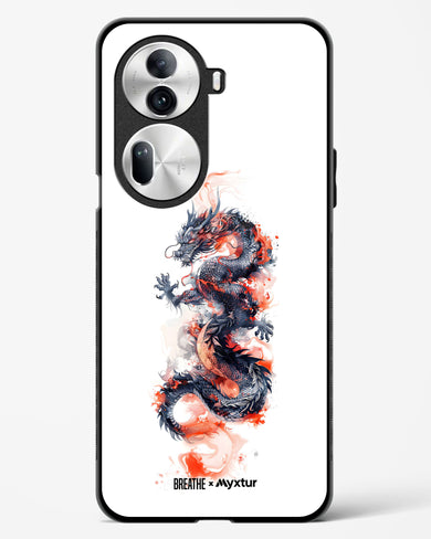 Rising Dragon [BREATHE] Glass Case Phone Cover (Oppo)