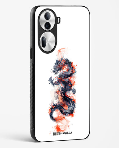 Rising Dragon [BREATHE] Glass Case Phone Cover (Oppo)