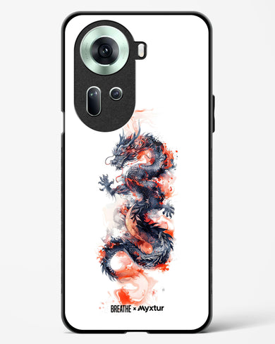 Rising Dragon [BREATHE] Glass Case Phone Cover (Oppo)