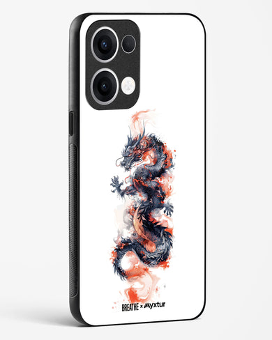 Rising Dragon [BREATHE] Glass Case Phone Cover (Oppo)