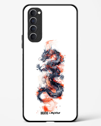 Rising Dragon [BREATHE] Glass Case Phone Cover (Oppo)