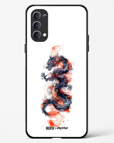 Rising Dragon [BREATHE] Glass Case Phone Cover (Oppo)