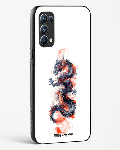 Rising Dragon [BREATHE] Glass Case Phone Cover (Oppo)