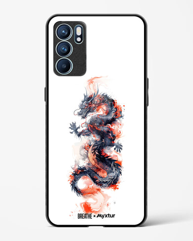 Rising Dragon [BREATHE] Glass Case Phone Cover (Oppo)