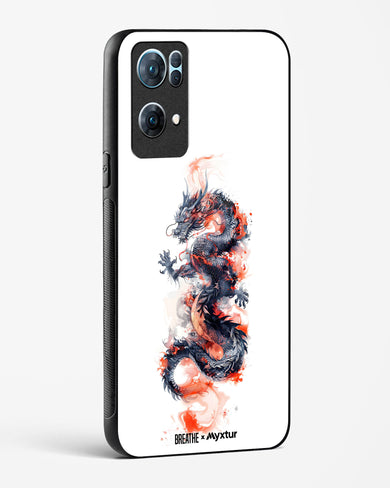 Rising Dragon [BREATHE] Glass Case Phone Cover (Oppo)