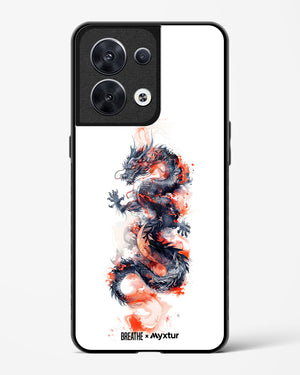 Rising Dragon [BREATHE] Glass Case Phone Cover (Oppo)