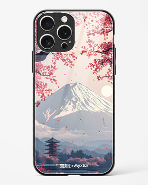 Slopes of Fuji [BREATHE] Glass Case Phone Cover (Apple)