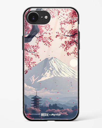 Slopes of Fuji [BREATHE] Glass Case Phone Cover (Apple)